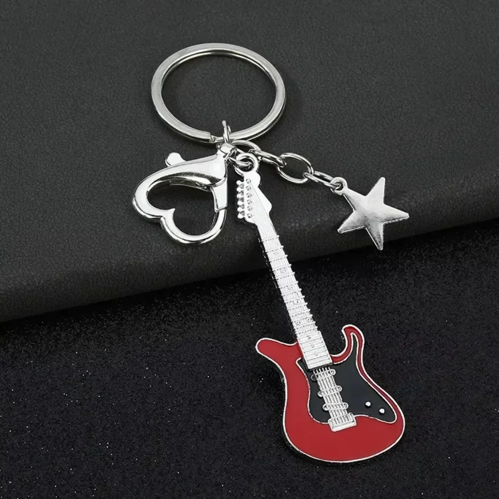 Kreativer Schlüsselanhänger für Musikliebhaber: Metall-Bassgitarren-Anhänger, Personalisiertes Geschenk für Musikfans – Detail 6