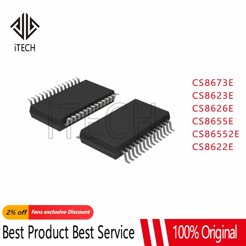 Chip amplificador de potencia de Audio SMD SOP-16, nuevo, Original, 5 piezas, CS8673E, CS86552E, CS8623E, CS8626E, CS8655E