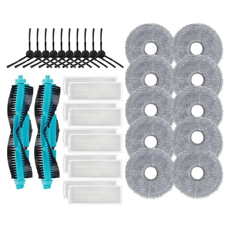 

FAAJ-для Cecotec Conga 11090, запасные части для робота-пылесоса, основная боковая щетка, фильтр Hepa, аксессуары для швабры