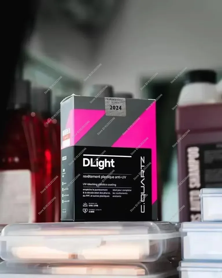 For Car CQUARTZ DLight UV Ceramic Headlight Coating Long-Lasting Protection Coating for Car Care Headlights and PPF Plastics