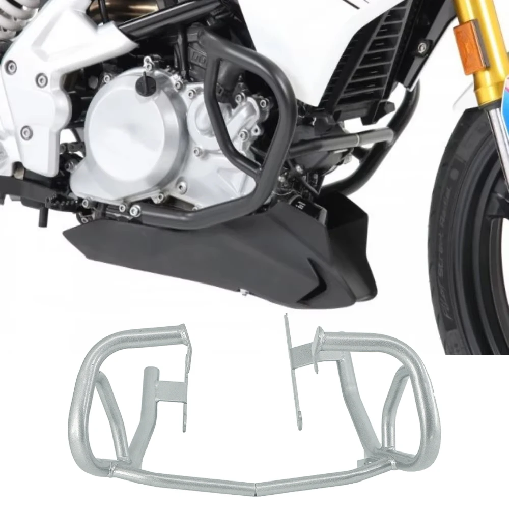 

Lower Crash Bars For BMW G310GS G310R G310 R 2017-2024 Motorcycle Steel Engine Guard Bumpers Protector Cover Protection Bumper
