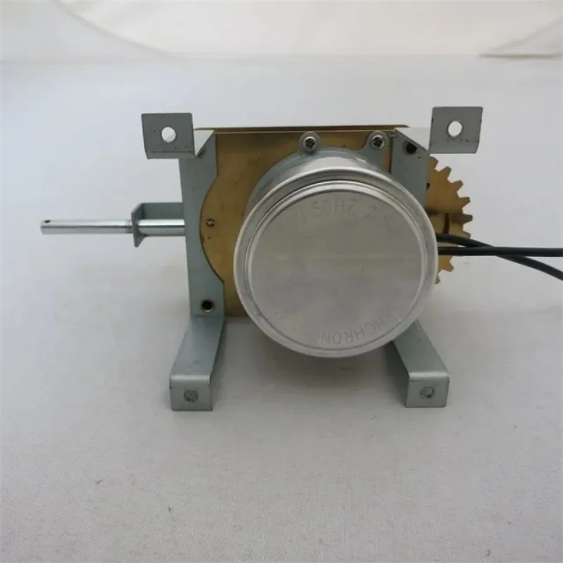 220 Volt Electric Clock Movement with Mounting Bracket and Regulator Metal High Torque Scanning Clock Motor