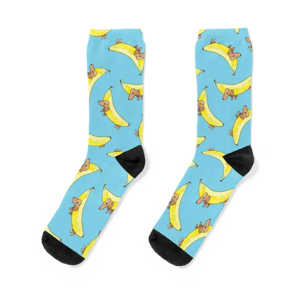 

Banana Dacshund Socks floor moving stockings Argentina basketball Ladies Socks Men's