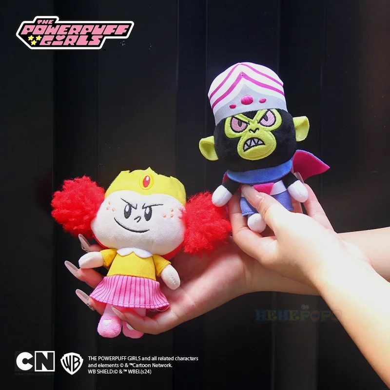 New Kawaii Anime The Powerpuff Girls Plush Keychain Princess Morbucks Mojo Jojo Blossom Bubbles Buttercup Pp Cotton Filled Dolls