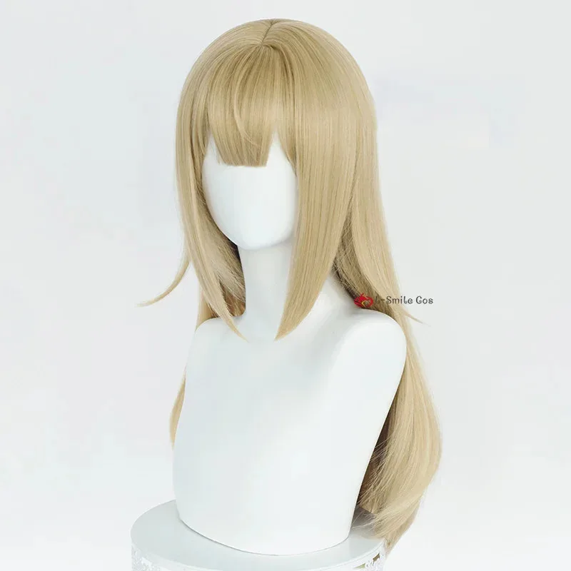 2025 yiyi40Hara Kinako القط فتاة الحيوانات الأليفة كيتي OSAKANA شعر مستعار تأثيري طويل أصفر مقاومة للحرارة الاصطناعية الشعر هالوين شعر مستعار للحفلات + ث