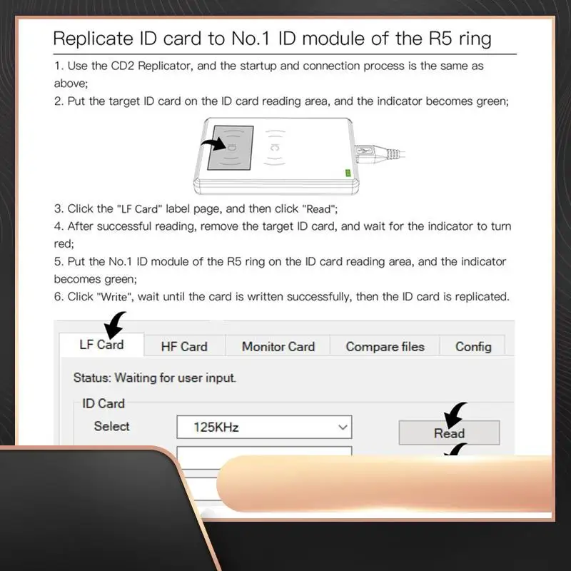 

JAKCOM CDS Replicator CDS RFID Replicator For R5 Smart Ring Copy IC And ID Cards