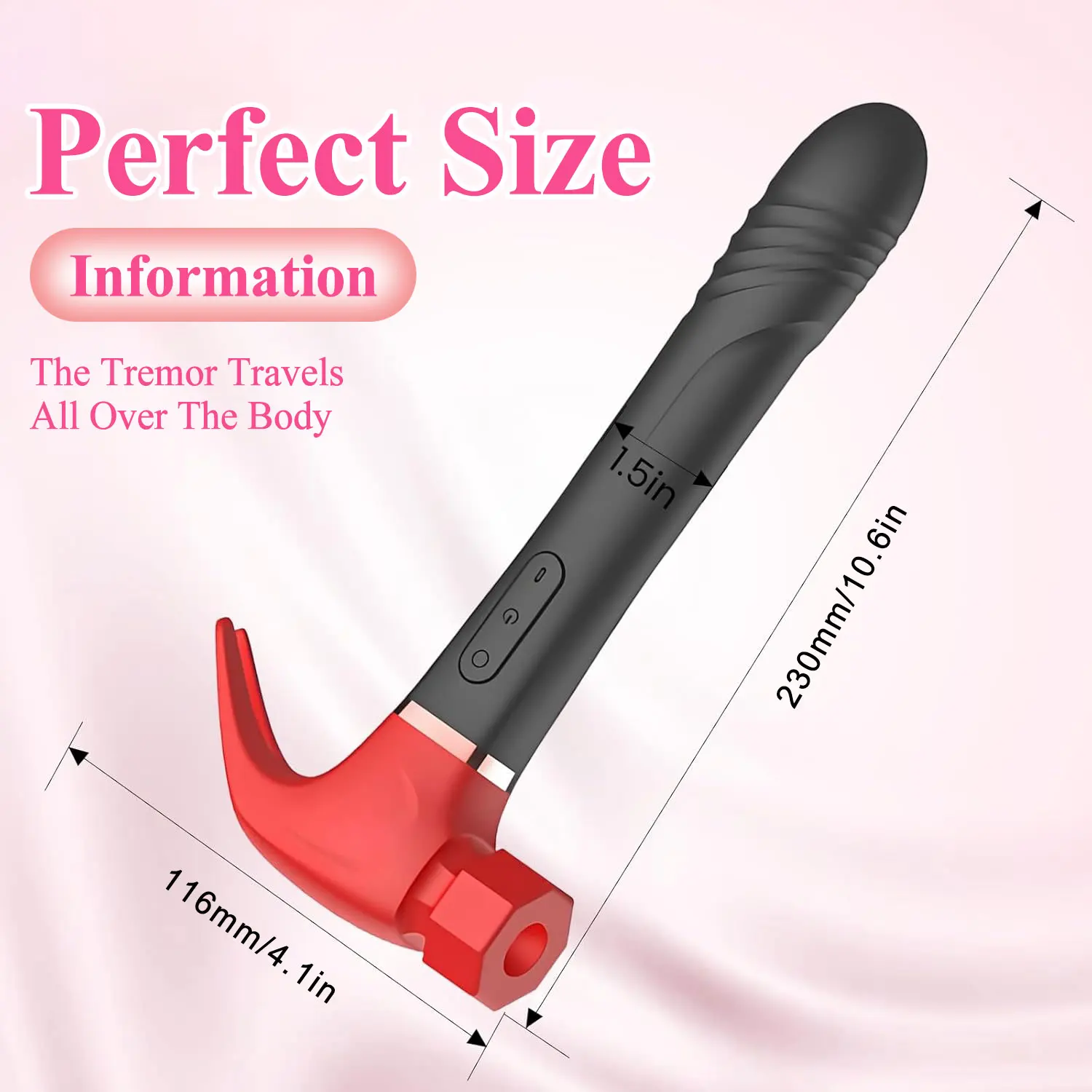 4 In 1 Hammer Vibrator With 7 Vibration Modes G spot Clitoris Stimulator For Female Masturbation Vaginal Massager Adult Sex Toys