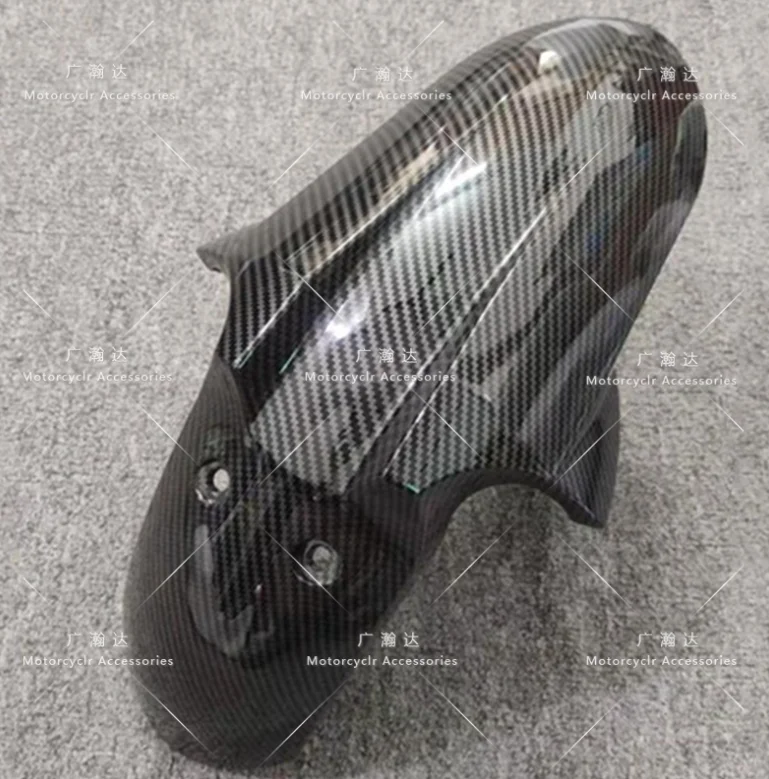 

Carbon Fiber Painted Fairing Front Fender Mudguard Panel Fit For Kawasaki Z250 Z300 13-17