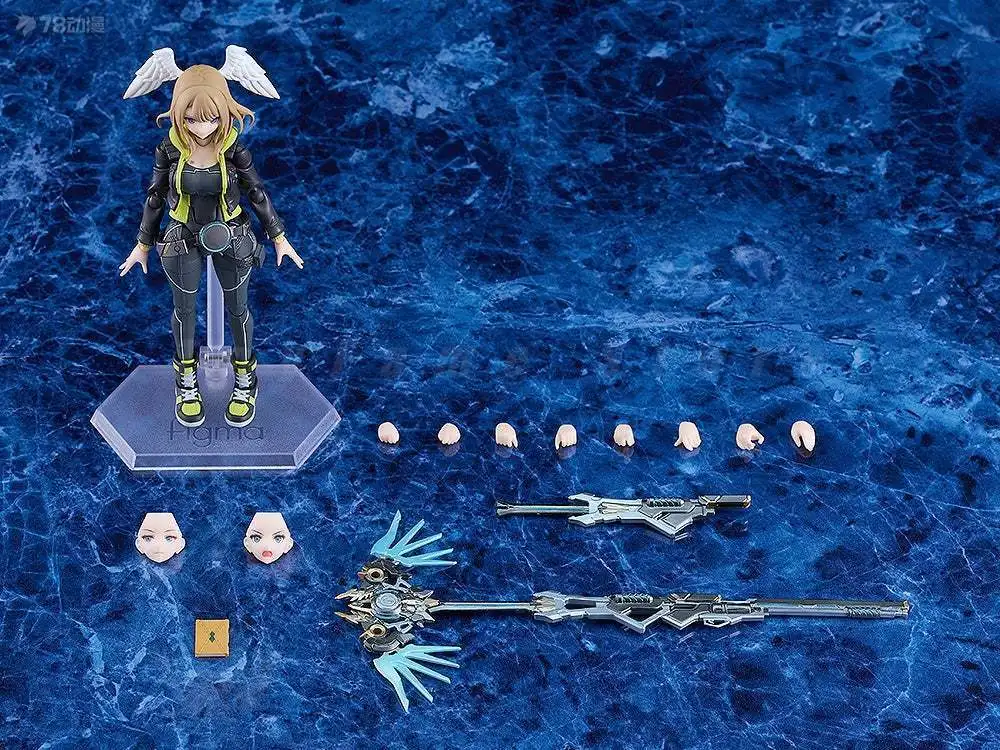 Original box Maxfactory Figma 635 Xenoblade 3 Eunie Figure Finished Model kit PVC Anime full Action Toy Gift for kids In shock view 6