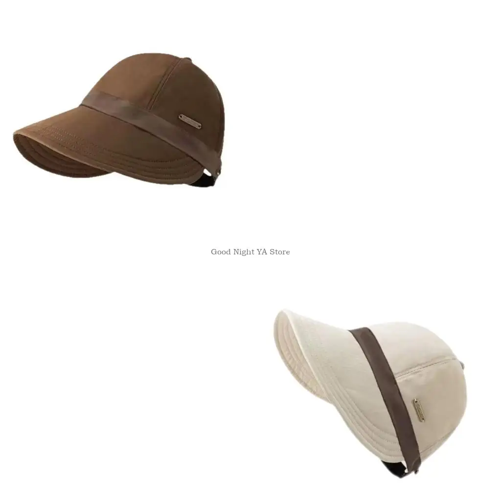 

Soft Breathable Sun Hat Women Adjustable Size Baseball Hat for Comfortable Wear