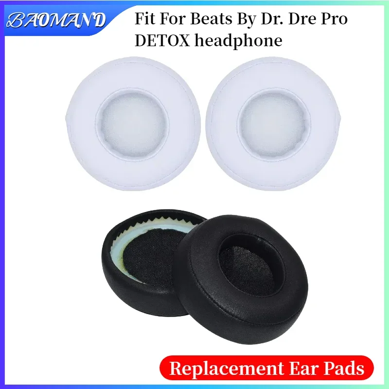

For Beats By Dr. Dre Pro DETOX Original earmuffs with buckle Headphones Memory Foam Ear Cushions High Quality BAOMAND
