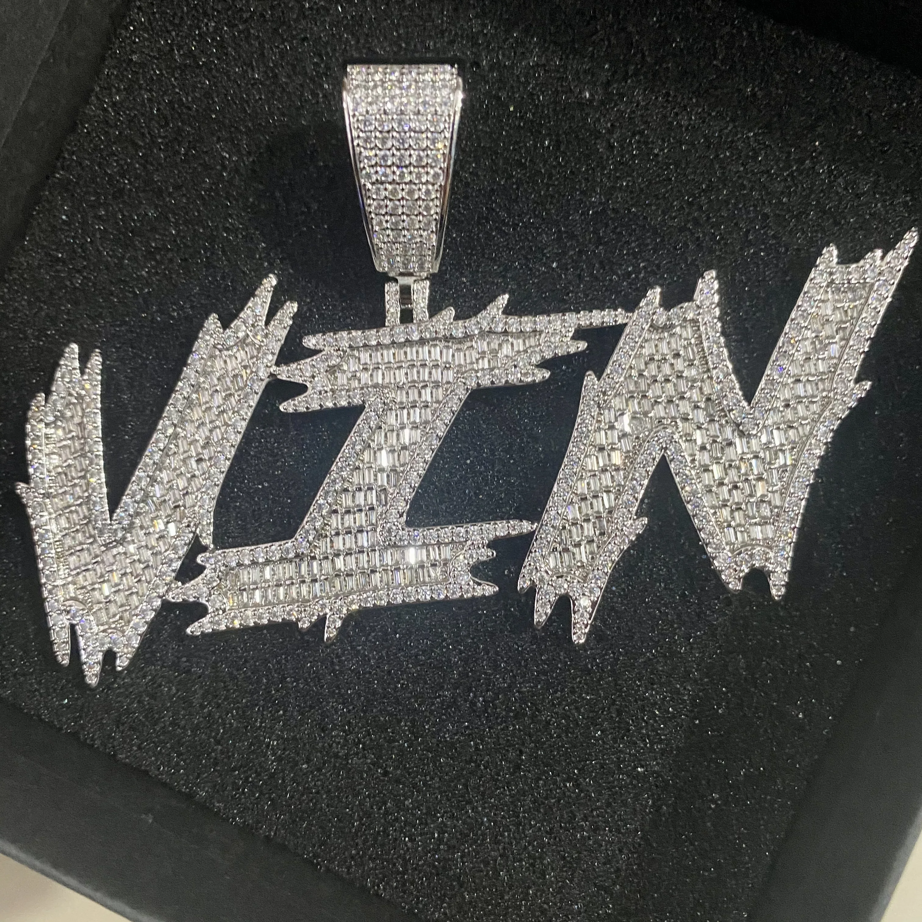 THE BLING KING Kalung Liontin  - Name Necklace Custom ulasan dan harga