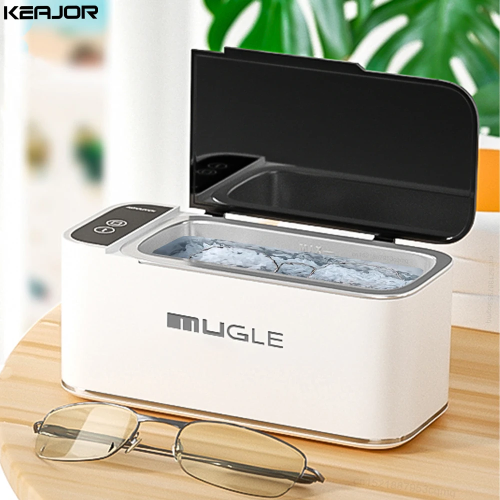 Ultrasonic Cleaner 35W Ultrasound Glasses Jewelry Cleaner 500ml Ultrasound Cleaning Bath for Glasses Jewelry Washing Machine