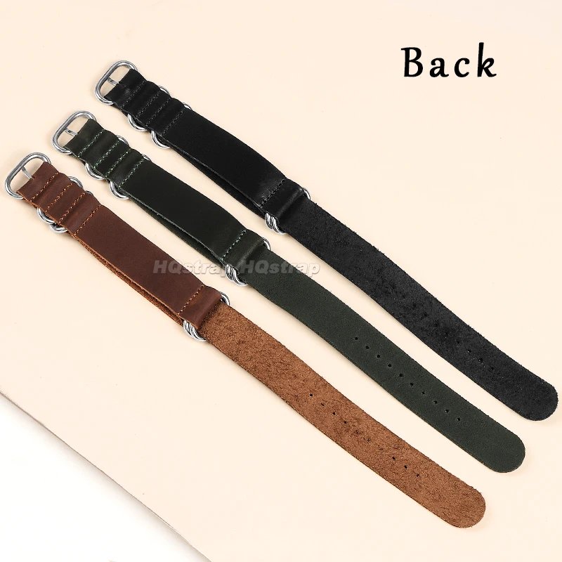 男性と女性のための快適なレザーストラップ、ユニバーサル腕時計交換ベルト、スポーツバンド、スマートウォッチ、ソフト、18mm、20mm、22mm