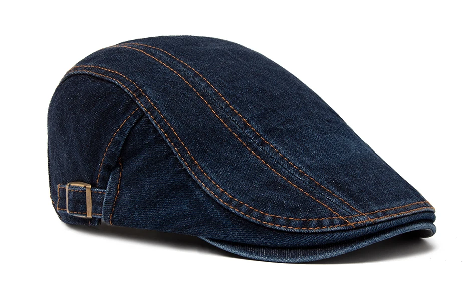 CNTANG Herren Jean Berets Sommer Newsboy Hüte Für Frauen Casual Einfarbig Retro Literarische Vorwärts Kappe Schirmmütze Maler Caps Boina – Detail 10