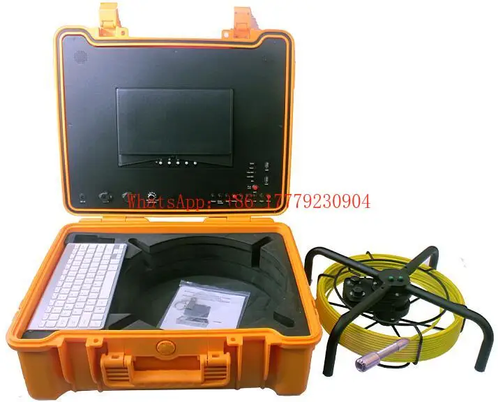 

Система камеры для проверки дренажных труб с высоким разрешением Full HD