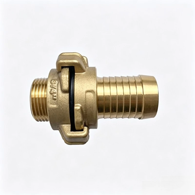 Brass  Coupling Lug Air Hose Garden Adapter Male Thread Pipe Connector for Spray Gun Sandblasting Compressor