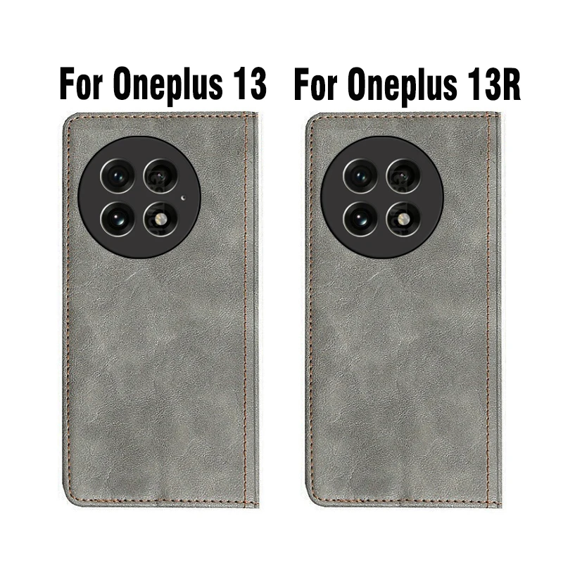 OnePlus 13 13T 13R 13S Flip Case For OnePlus 13 Cover Etui OnePlus 13R Phone Leather Coque One Plus 13 5G 13T 13S 5G Oneplus13