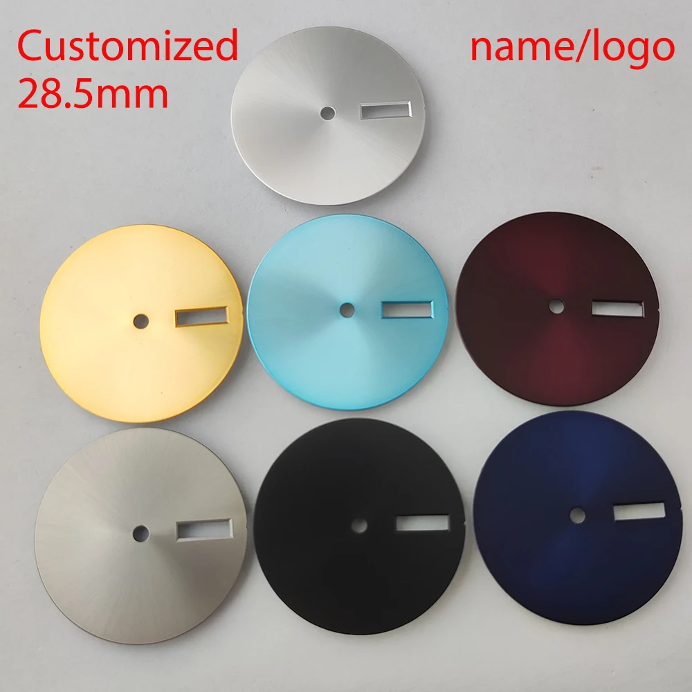 

Customizable logo Nh35 dial 28.5mm dial replacement surface sterile dial for Nh35 movement upgrade Watch accessories