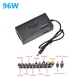 96W Universal AC Laptop Power Adapter 12V 15V 16V 18V 19V 4.5A 20V 24V Charger Portable For Asus Acer Sony Lenovo  Dell  Hp MSI