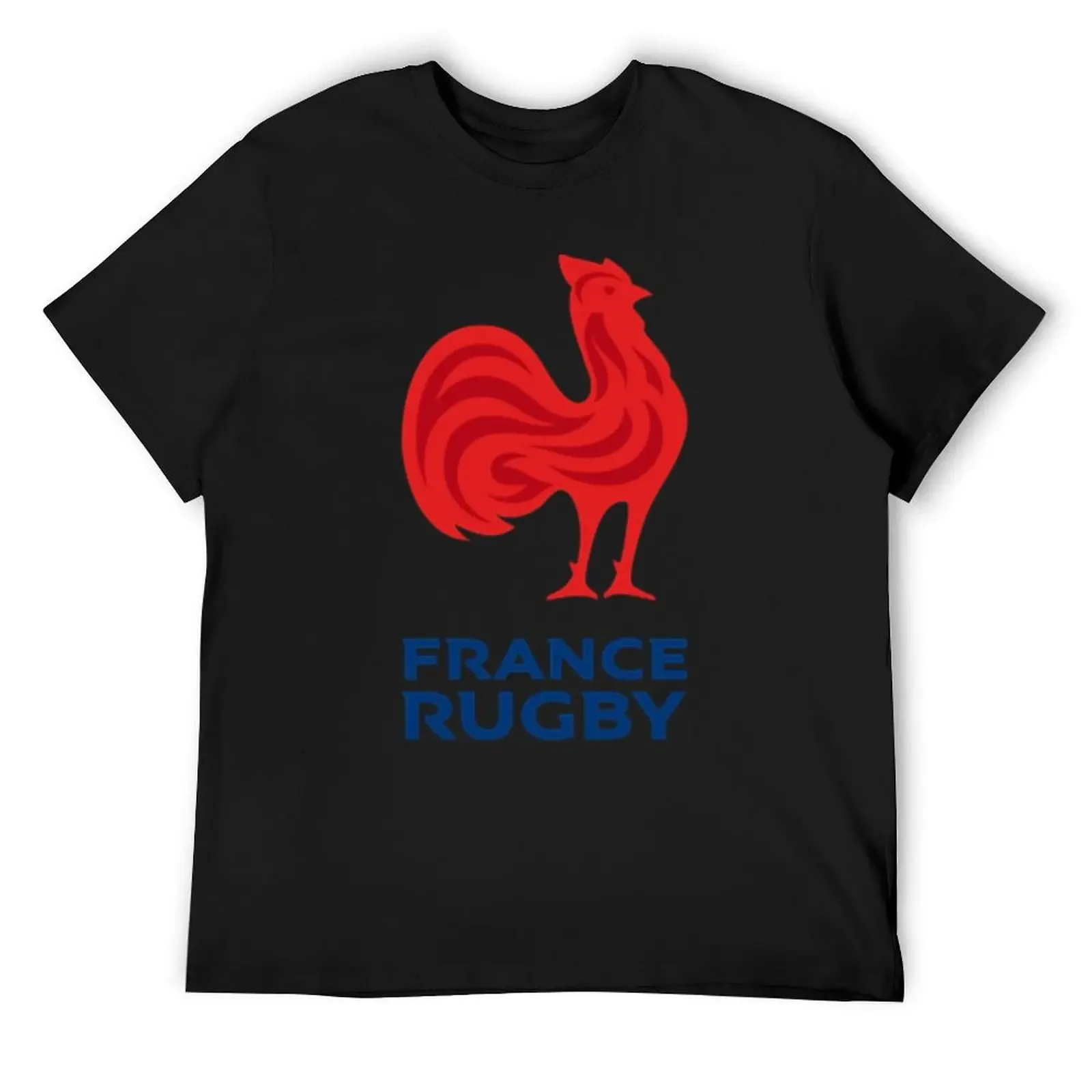 

Rugby France Team logo T-Shirt sports fans anime stuff funny t shirts for men