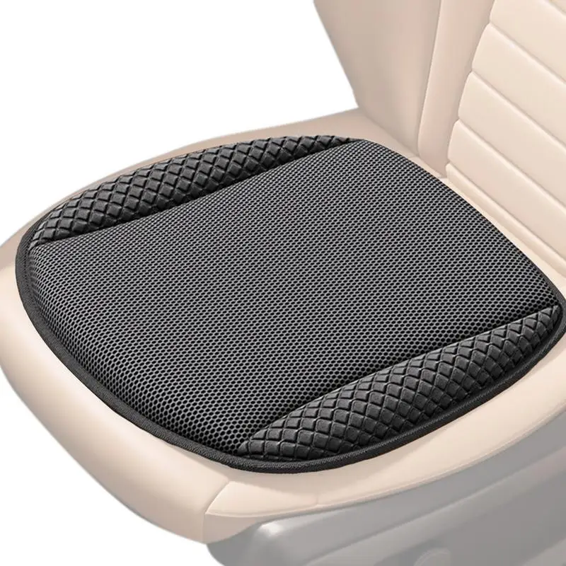 

USB Cooling Seat Cushion For Car Ventilated Car Seat Cushion Breathable Ice Silk Cover Cushion 5 Fans Three-Speed Adjustable