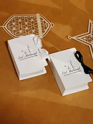 Ramadan Mubarak Kareem Candy Box Eid Mubarak Party Bags Gift Box Package Arab Muslim Ramadan Party Decorations Supplies