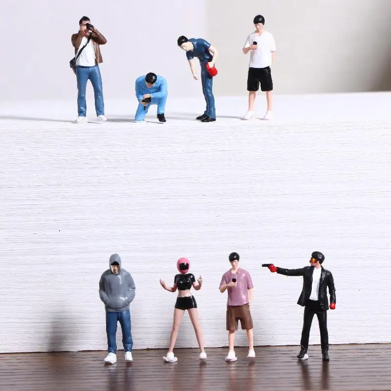 1/64 مصغرة مصور طاولة الرمل مشهد صغير نموذج لجسم الدعائم الإبداعية التصوير عرض جمع الديكور #2