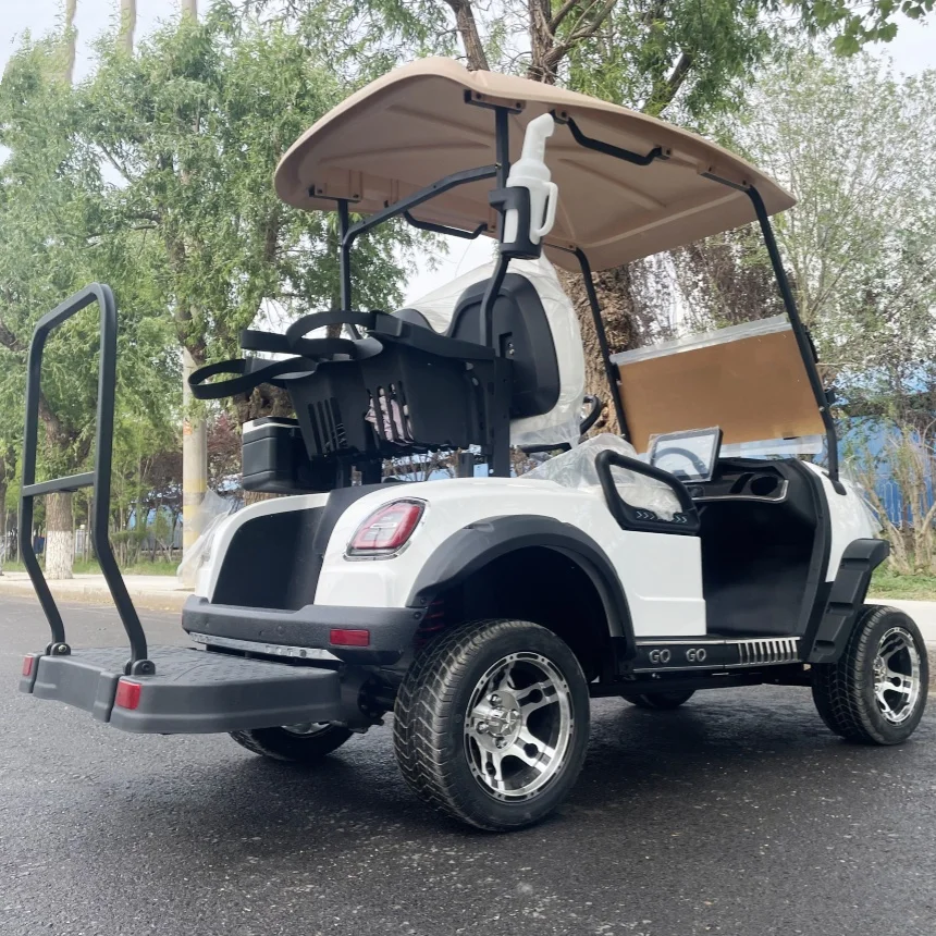 

China's Hot Sale 72V Lithium Golf Car 4 Person Mini Sightseeing Super Discount Electric Golf Carts With Folding Windshield