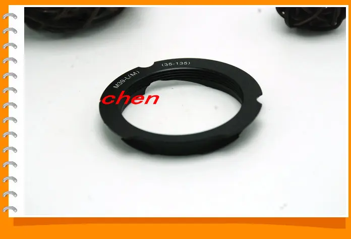 6BIT 6-hole l39-lm(35-135) adapter ring for M39 39mm L39 LTM LSM screw Mount lens to camera leica M LM 35-135mm 35mm-135mm