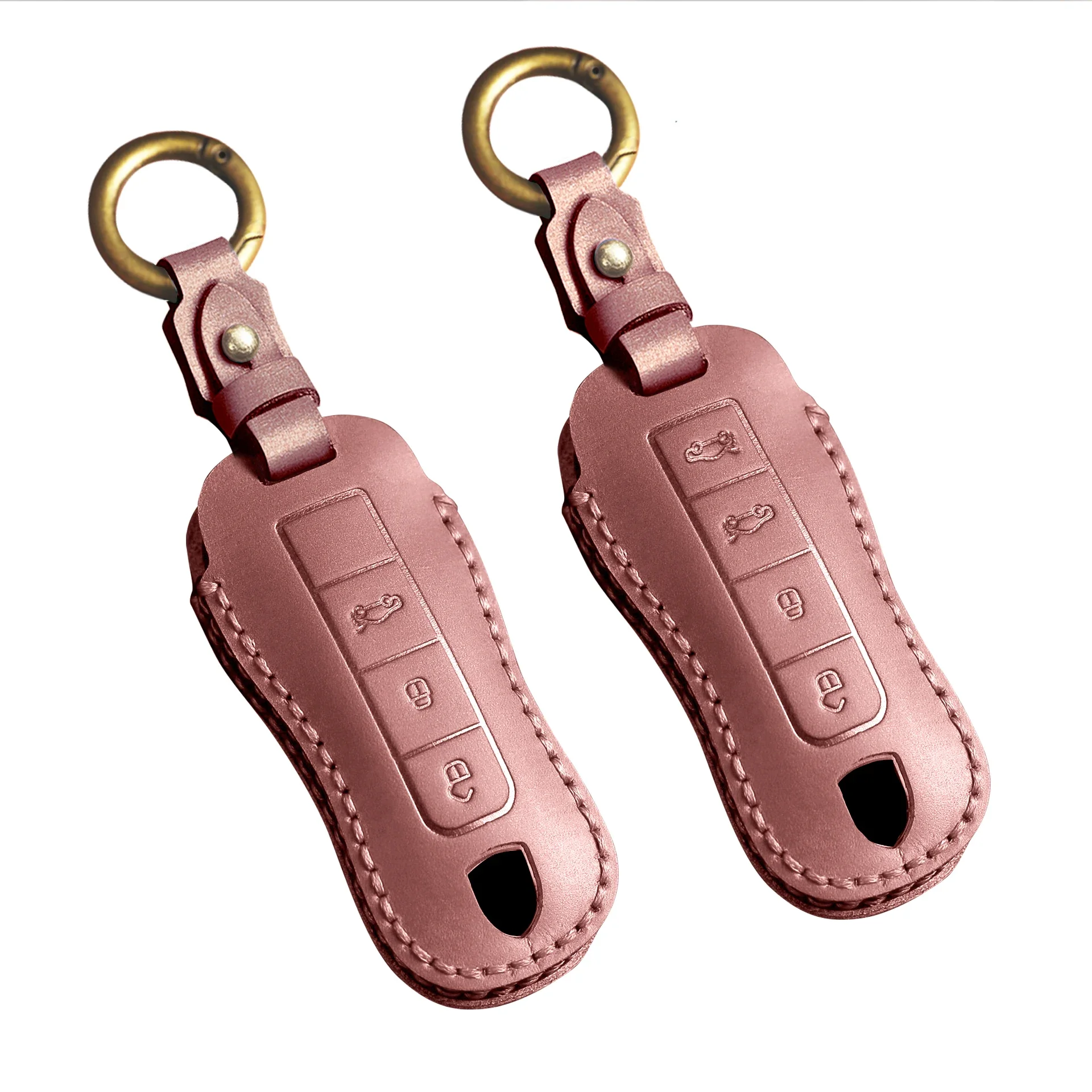 자동차 키 케이스 키 커버 쉘, 포르쉐 파나메라 마칸 카이엔 카레라 박스터 카이맨 911 970 981 991 918 액세서리 키체인