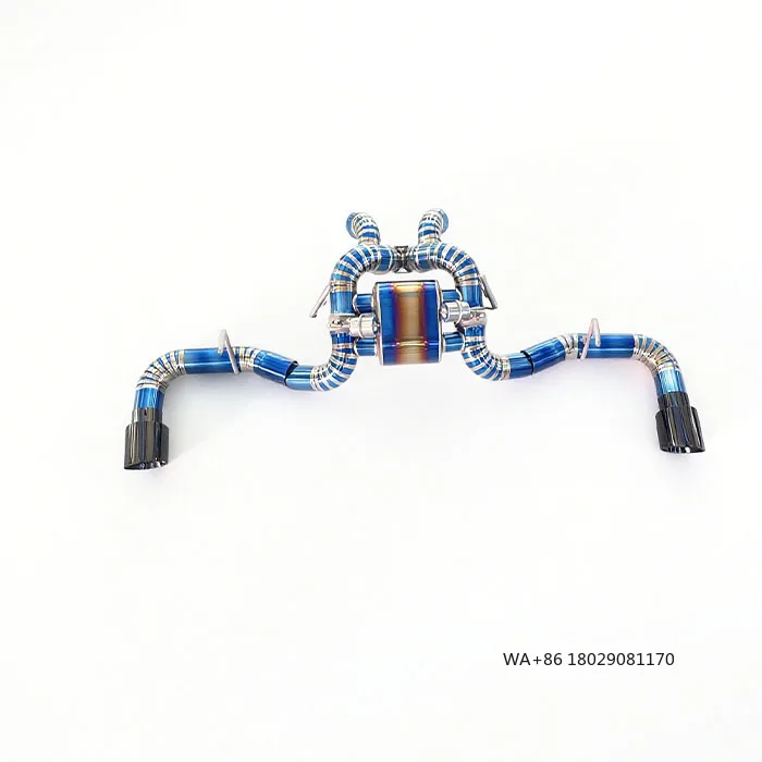 

Выхлопная система OEM Catback для 570S 2015-2020 3.8L: титановый глушитель с вакуумным клапаном и выхлопными трубами для повышения производительности