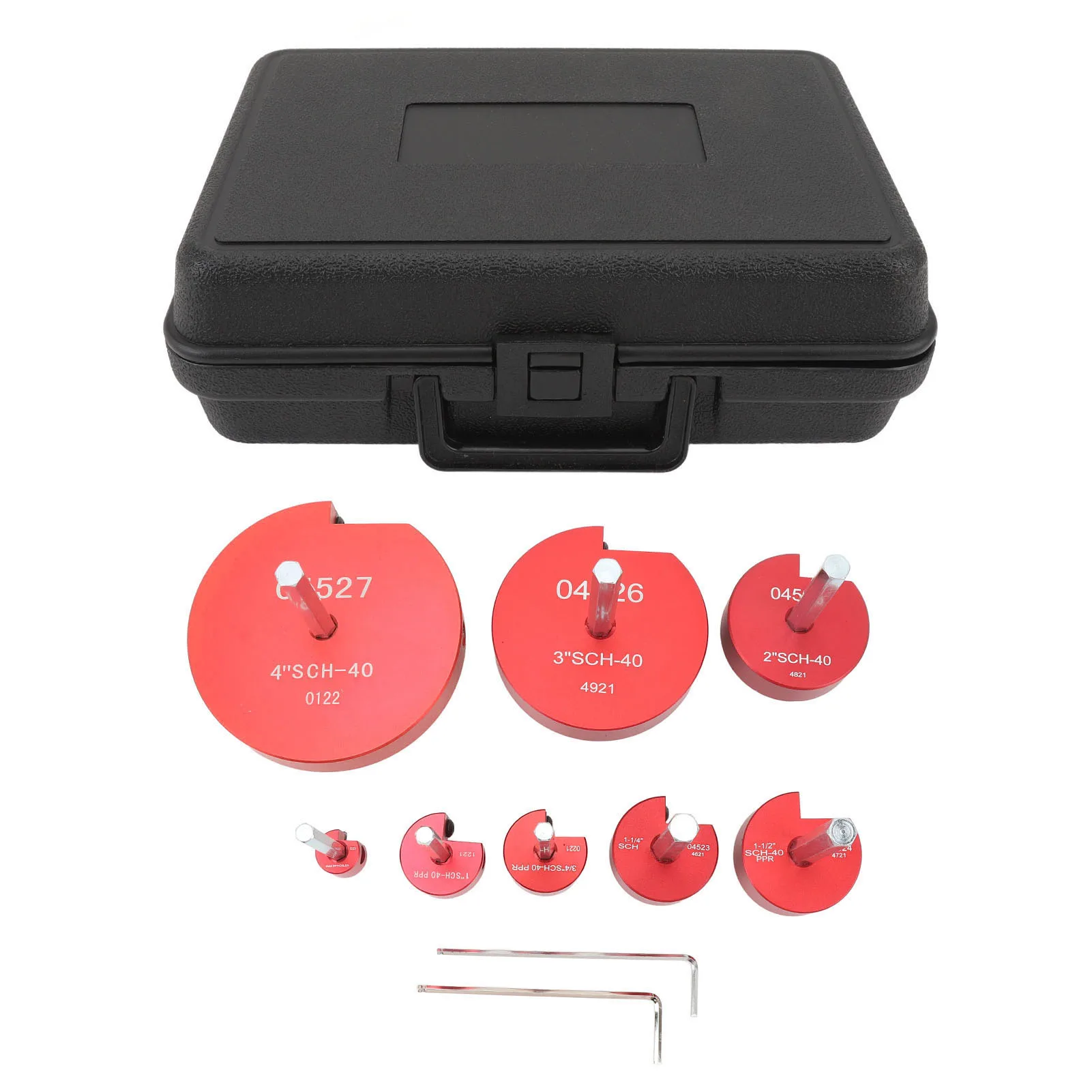 PVC Pipe Reamer Kit Professional Standard PVC Pipe Reamer Pipe Fitting Reamer Kit for PVC Pipe Water Lines Drain Lines