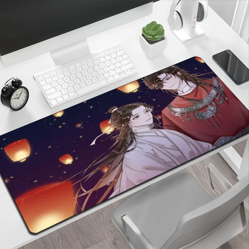 Maus Pad Himmel Offizielle Segen Mause Matten Gaming Laptops Computer Tisch Büro Zubehör Pc Gamer Schreibtisch Mauspad Anime