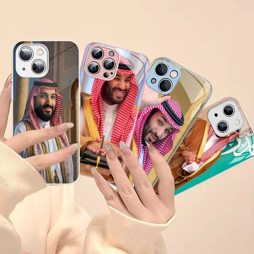 Mohammed Bin Salman Phone Case Tempered Glass For Iphone 14 13 12 11 Pro Mini XS MAX 14Plus X XS XR Fundas