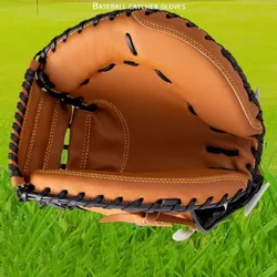 Professional Baseball Catcher Gloves 12.5 Inch Adults Outdoor Softball Training Gloves PVC Thicken Durable Baseball Gloves