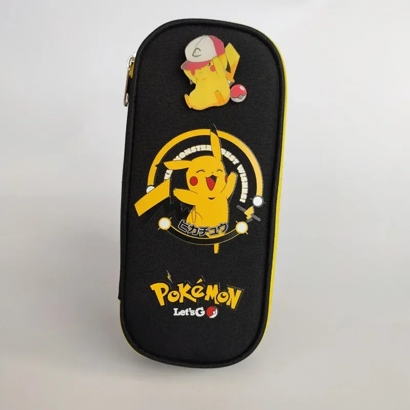 Pokemon dzieci piórnik Pokemon piórnik szkolne Cartoon Anime szkolne artykuły papiernicze piórnik piórnik etui do przechowywania długopisów