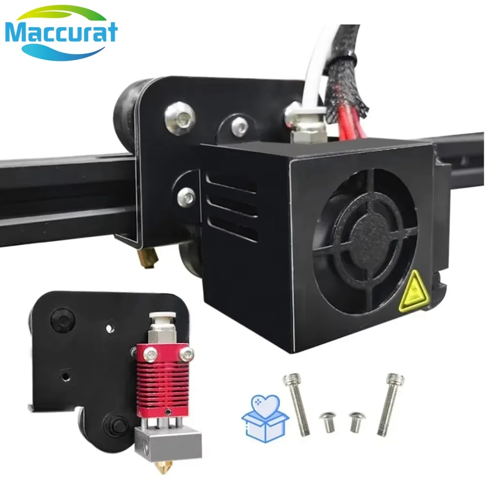 Części do drukarki 3D: Płyta podparcia ekstrudera z kołem pasowym, płyta ekstrudująca do Ender 3, Ender 3 Pro, CR-10, CR-10S, serii S4, S5 — zdjęcie produktu 2