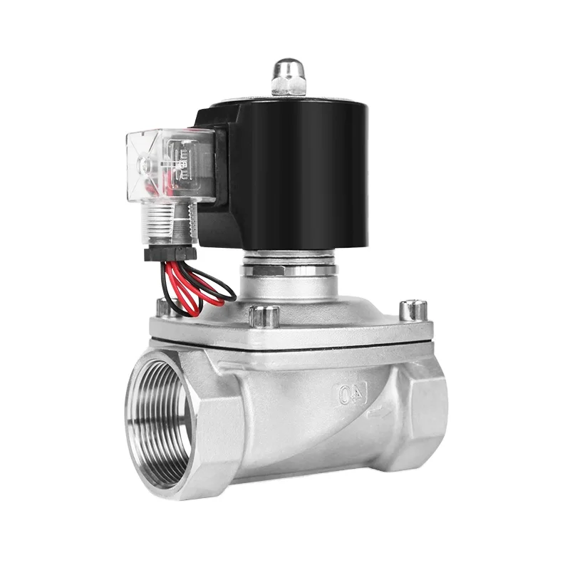 

Factory Customized Energy Saving Waterproof Stainless Steel Water Valve Normally Closed High Pressure Solenoid Valve for Water