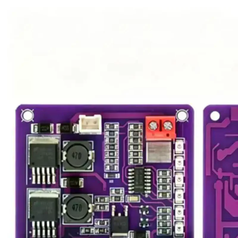 1Pcs 40W 12.6V Battery Charging Board, 4-Port Mini Router UPS Power Module with USB DC Ports