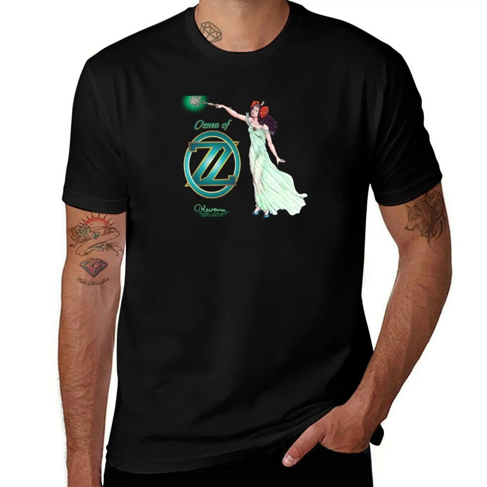 

Ozma of Oz by Kevenn T. Smith T-Shirt Louboutins blue lock shirts graphic mens t shirts top quality