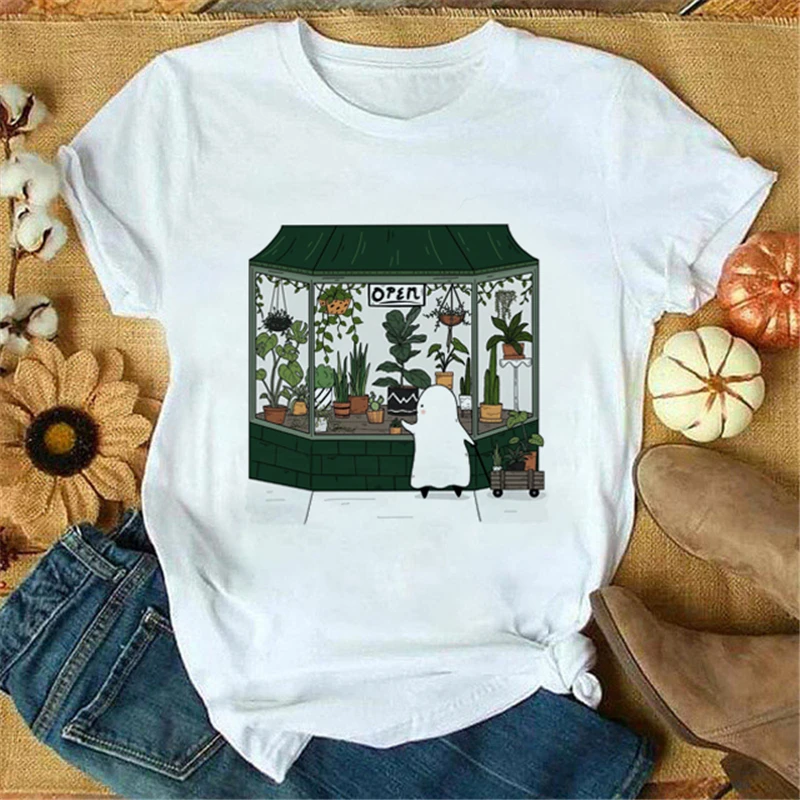 Women Pumpkin Coffee Spice New Autumn Fall Halloween Cartoon Thanksgiving Tops Regular Tees Graphic T-Shirt Tshirt Clothes.