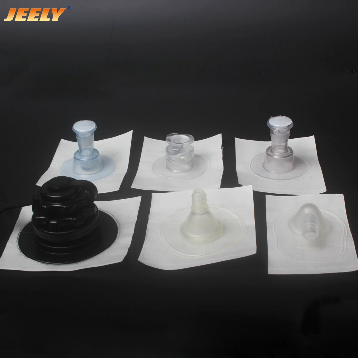 Jeely All Types TPU/PVC Kitesurfing Kite Valves  With Adhesive MPU Glue 6pcs