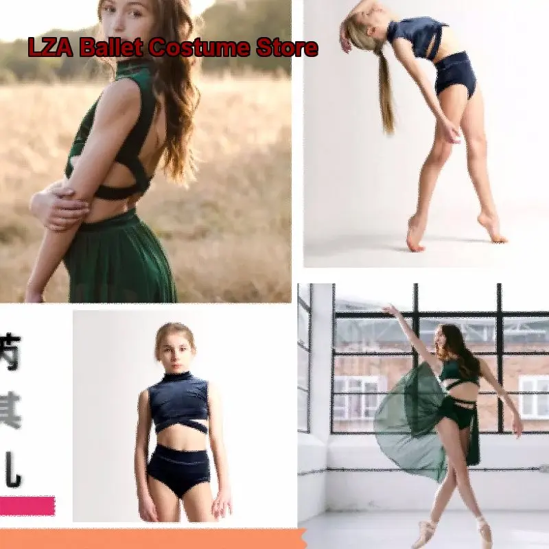 leotardo-profesional-de-terciopelo-para-danza-moderna-conjunto-de-dos-piezas-traje-de-danza-fluido-para-examenes