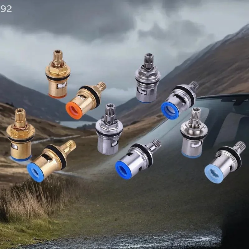 Kitchen and Bathroom Universal Brass Ceramic Stem Cartridge for Inner Faucet Valve Tap Valves