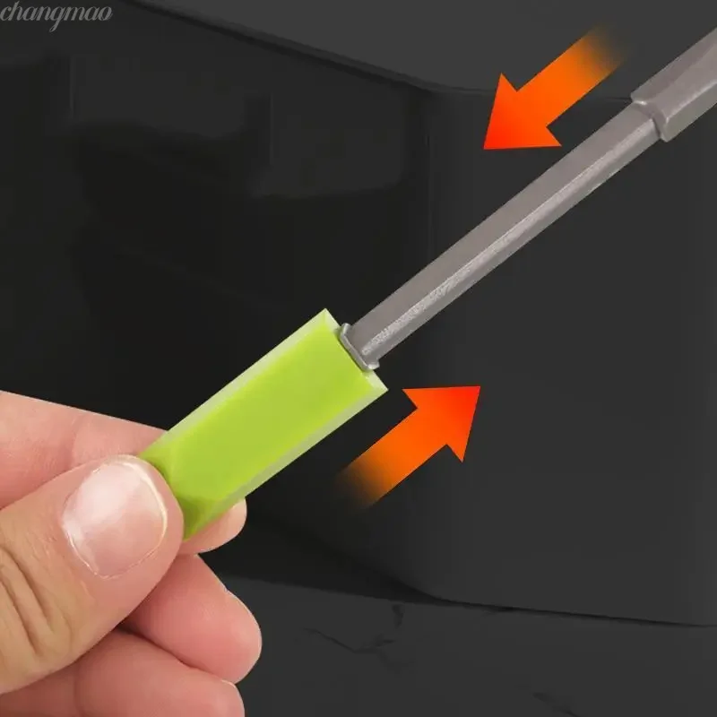 9 In 1 Glass Glue Angle Scraper Sealant Spreader Finishing Tool Kit For Window Ceramics Tile Kitchen Sink Shower Tile Joint Set image 3