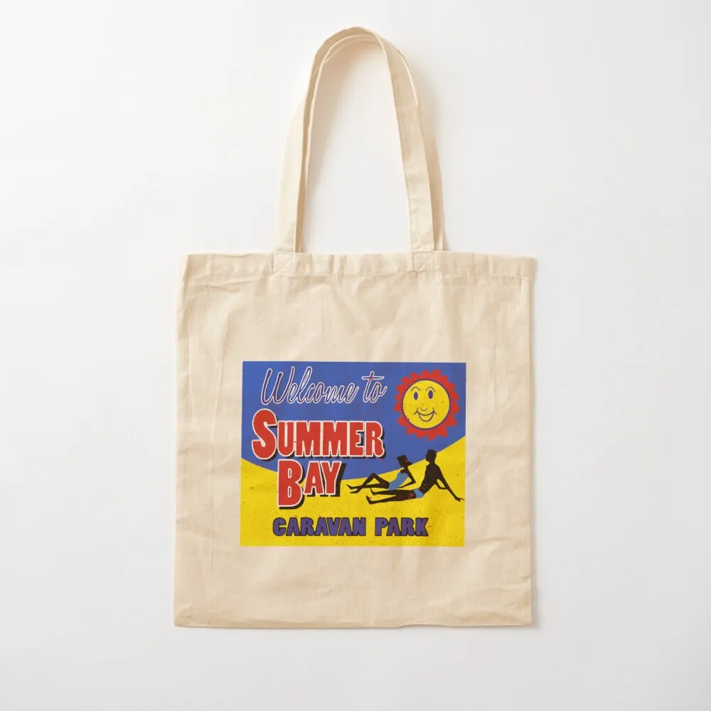 

Retro Home And Away Summer Bay Caravan Park Classic Tote Bag