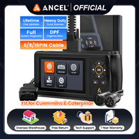 ANCEL HD431 Heavy Duty Truck Scanner DPF Regen Reset Full System Coder Reader For Paccar & Ditroit Diesel Diagnostic Scan Tool