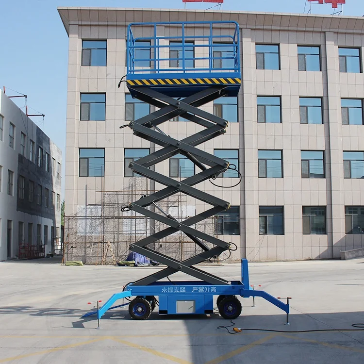 Solar Panels Installation Elevator Work Lifting Platforms  Table Ladder Mobile Scissor Lift