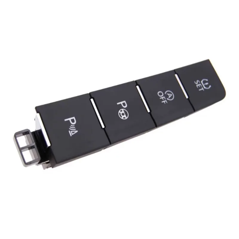 

Gear Lever Shift Pushbutton Start Driving Mode Tire Pressure Handbrake Parking 4 Button Switch for Volkswagen Lamando Brand New